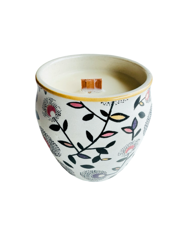 Kulhad Candle - Happiness